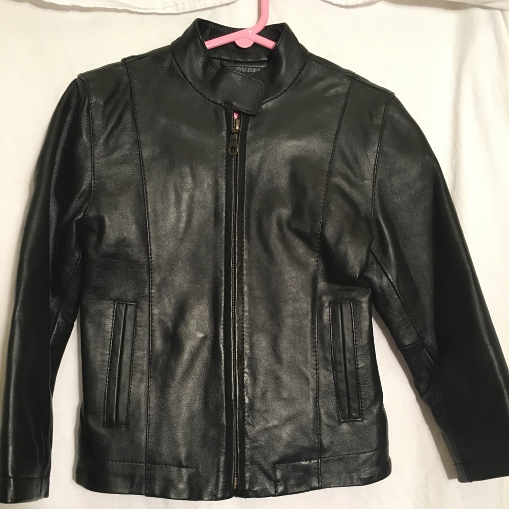 Leather jacket